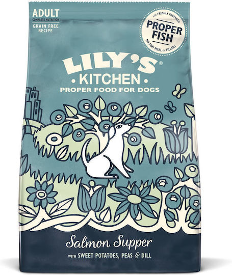 Salmon Supper 7kg Dry Food Grain-Free for Adult Dogs with Salmon