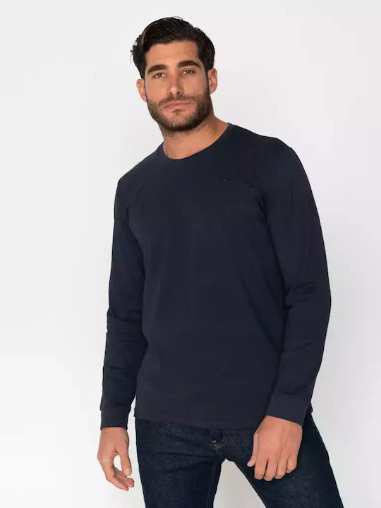FILA Orlando Long Sleeve Blouse Navy Blue