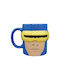 Half Moon Bay X-Men - Cyclops Κούπα Κεραμική Πολύχρωμη 400ml