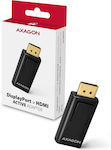 Axagon Μετατροπέας DisplayPort male σε HDMI female