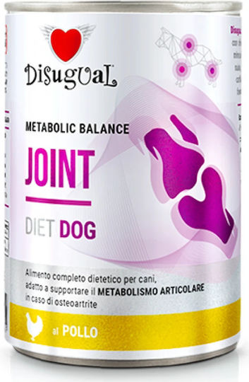 Disugual Metabolic Balance Joint Υγρή Τροφή Σκύλων σε Κονσέρβα Διαίτης με Κοτόπουλο Διαίτης 400gr