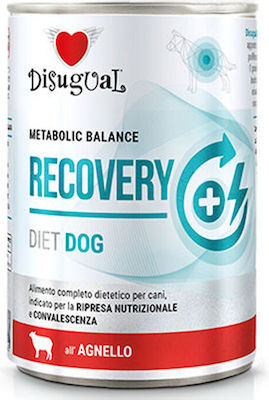 Disugual Metabolic Balance Recovery Canned Wet Dog Food with Lamb 1 x 400gr