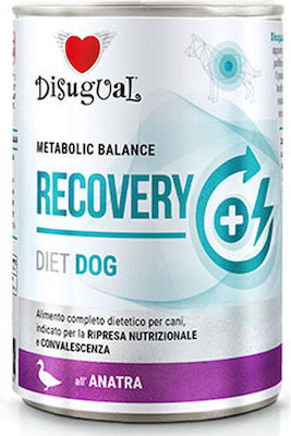 Disugual Metabolic Balance Recovery Храна за мокри кучешки храни куче с Патица в консерва 1 x 400гр.