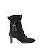 Candace Wildleder Stiefeletten Damen Schwarz