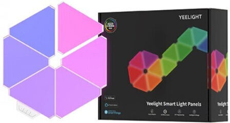 Yeelight Smart Φωτιστικό Smart Light Panels Extension LED RGB Hexagon 3τμχ