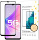 Wozinsky Case Friendly Full Glue Full Face Tempered Glass Μαύρο (Oppo A77 4G / A57 4G / A57s / A57e)