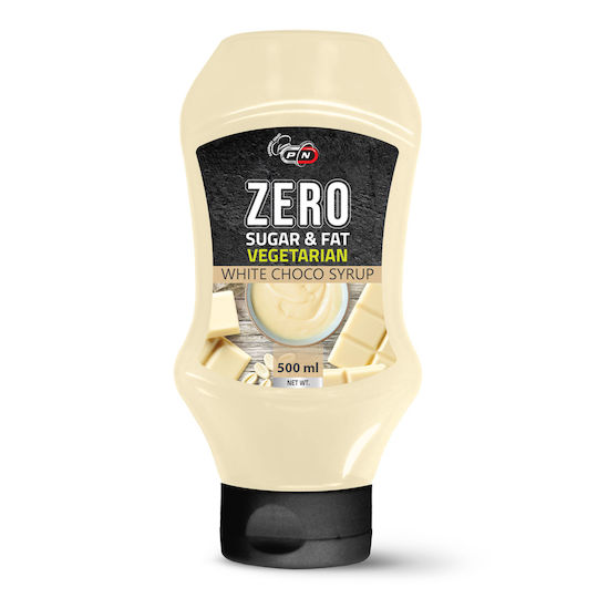 Pure Nutrition Сладкарска сироп Zero с вкус на бял шоколад Без захар 500мл