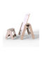 Bear Kids Table and Chairs Set made of Wood Beige