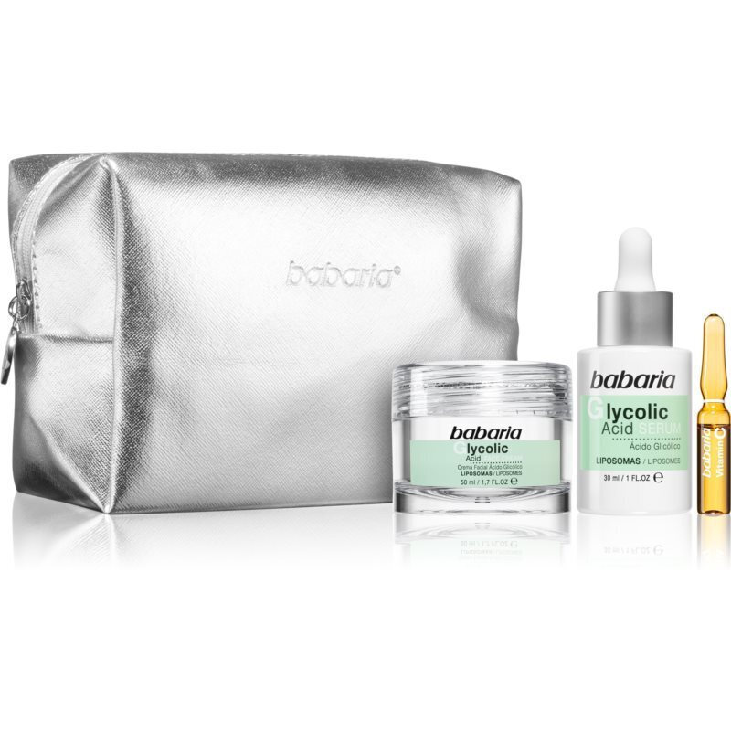 Babaria Glycolic Acid Σετ Περιποίησης με Κρέμα Προσώπου και Serum