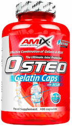 Amix Nutrition Osteo Gelatin Supplement for Joint Health 400 caps 33313