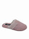Winter Women's Slippers with Fur Pink