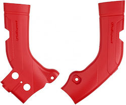 Polisport Motorcycle Frame Protectors Honda CRF 250 / CRF 450 2019+ Red