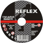 Cutting disc Inox Flat 115.16.25 115mm x 1,6mm Reflex