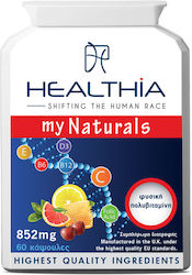 Healthia My Naturals Vitamin für Antioxidans 852mg 60 Mützen