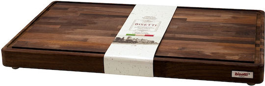 Bisetti Плот за рязане Дърво Кафяв 45x30см 1бр