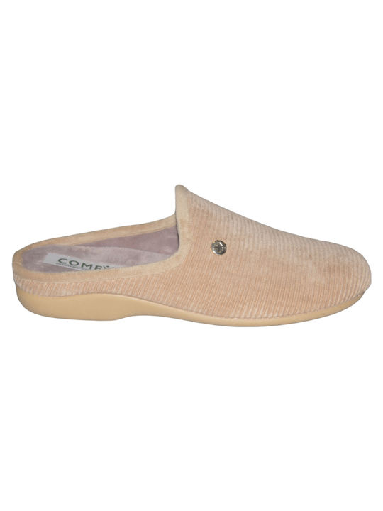 Women's anatomical slippers Comfy 102458 Beige