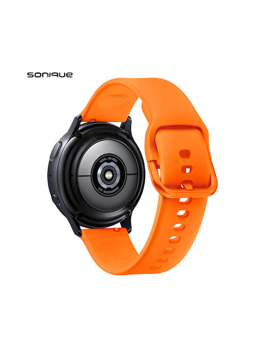 Sonique Soft Band Λουράκι Σιλικόνης Πορτοκαλί (...