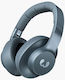 Fresh 'n Rebel Clam Wireless / Wired Over Ear Headphones with 35 hours of Operation Dive Blue