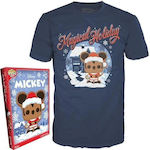 Funko Pop! Tees Disney: Holiday - Santa Mickey (L) - Mare