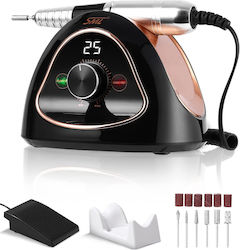 SML M15 Nagelfräser Strom 65W Schwarz mit 45000...