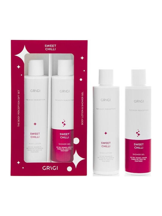 Grigi The Body Perception Sweet Chilli Σετ Περιποίησης για Ενυδάτωση & Καθαρισμό Σώματος Grigi The Body Perception Sweet Chilli Σετ Περιποίησης για Ενυδάτωση & Καθαρισμό Σώματος