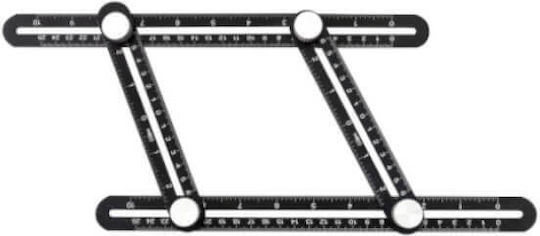 Neo Tools Carpenters Metallic Angle Ruler 25cm