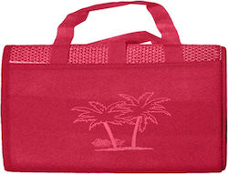 Summer Club Strandmatte Rot 180x90cm