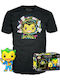 Funko Pop! Tees Heroes: DC Comics - Collectible (Blacklight) (L) Special Edition