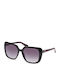 Guess Guess Women's Sunglasses with Black Horn-Rimmed Frame and Grey Gradient Lenses GU7863 05B
