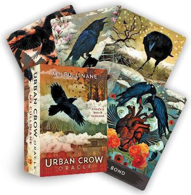 Urban Crow Oracle, Ein Kartenspiel mit 54 Karten und Leitfaden