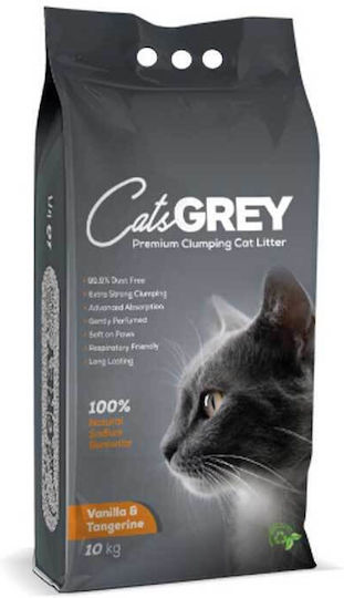 Cat's Grey Bentonite Cat Litter with Scent Vanilla 16kg