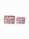 Artekko Metallic Rectangular Decorative Tray Marble 2pcs