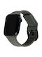UAG Scout Strap Каишка Силикон Foliage Green (Apple Watch 44/45/46mm/Ultra 49mm) 191488117245