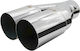 Simoni Racing Auspufftopf 33-73mm (Länge 280mm - Außendurchmesser 88mm x 2)