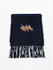 Ralph Lauren Men's Cashmere Scarf Navy Blue