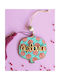 LifeLikes Abundență Suspendata Amulet Rodie Multicolor din Lemn 1buc