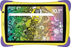 Egoboo Kiddoboo 10.1" Tablet με WiFi (3GB/32GB) Yellow