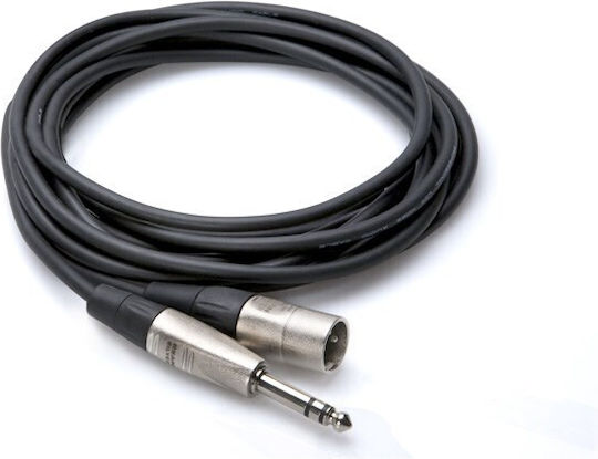 Hosa Кабел 6,35 мм мъжки - XLR мъжки 1.525м (HSX-005) 1бр