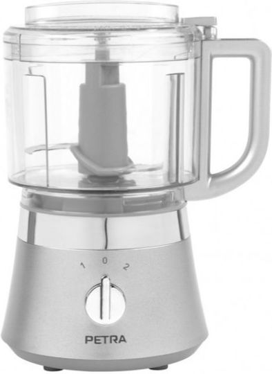 Petra Electric Compact PT-5114 Multifunctional Food Processor 400W With 500ml Bowl And Gray Blender Jug