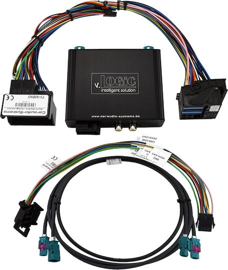 CarAudio-Systems NTG4.5/4.7 Kit Montare Cameră Auto Camera frontală și camera din spate pentru Mercedes CS-V5-NTG46-PNP