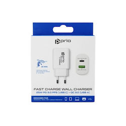 Prio 001.30.004 Αντάπτορας 25W Prio 001.30.004 Αντάπτορας 25W