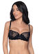 Melody Balconette Balconette Bra Underwire Black