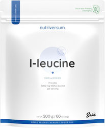 Nutriversum L-Leucine Powder 3000mg 200gr Unflavoured Nutriversum L-Leucine Powder 3000mg 200gr Unflavoured