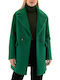 MY T Women's Short Coat Green