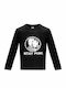 Baby Long Sleeve "Stay Punk", Black