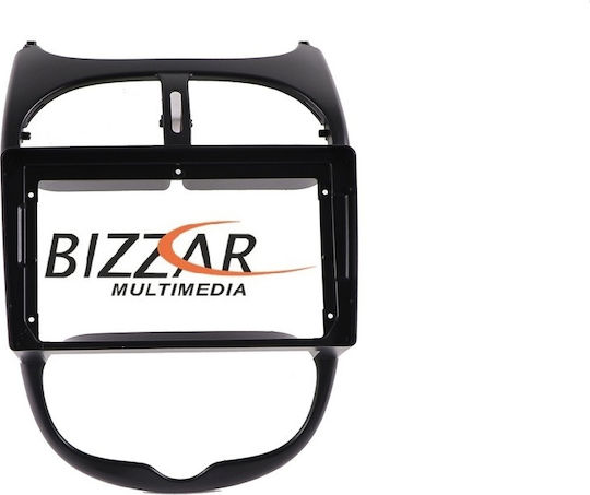 Bizzar Πρόσοψη 2 Din Συμβατή με Οθόνη 9" για Peugeot 206 1998-2009