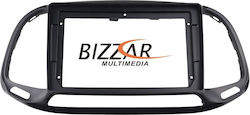 Bizzar DIN Fascia Panels 2 Din Compatible with Screen 9" for Fiat Doblo 2015-2022 Bizzar DIN Fascia Panels 2 Din Compatible with Screen 9" for Fiat Doblo 2015-2022