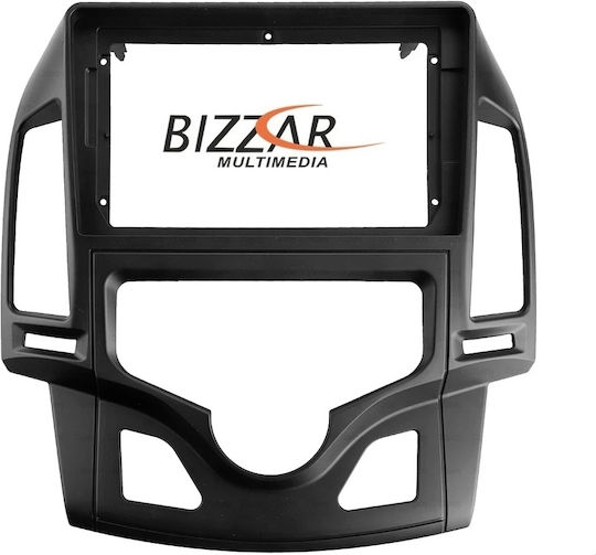 Bizzar DIN-Verkleidungsplatten 2 Din Kompatibel mit Bildschirm 9" für Hyundai i30 2007-2012