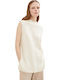 Women's Sleeveless Sweater Beige
