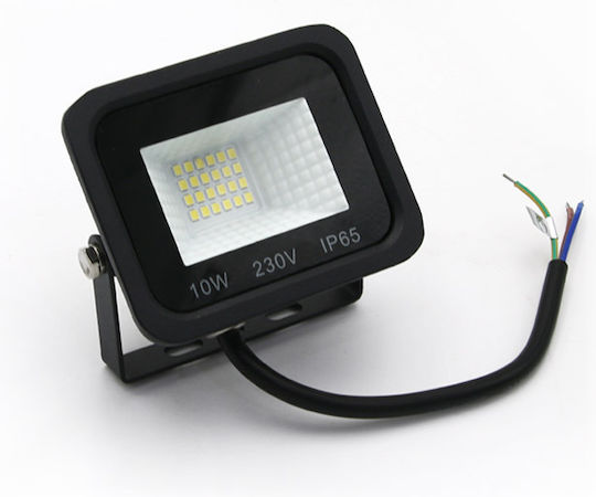 Adeleq Rezistent la apă Proiector LED 10W Alb Rece 6200K IP65